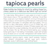 Tapioca Boba Pearls for Bubble Tea