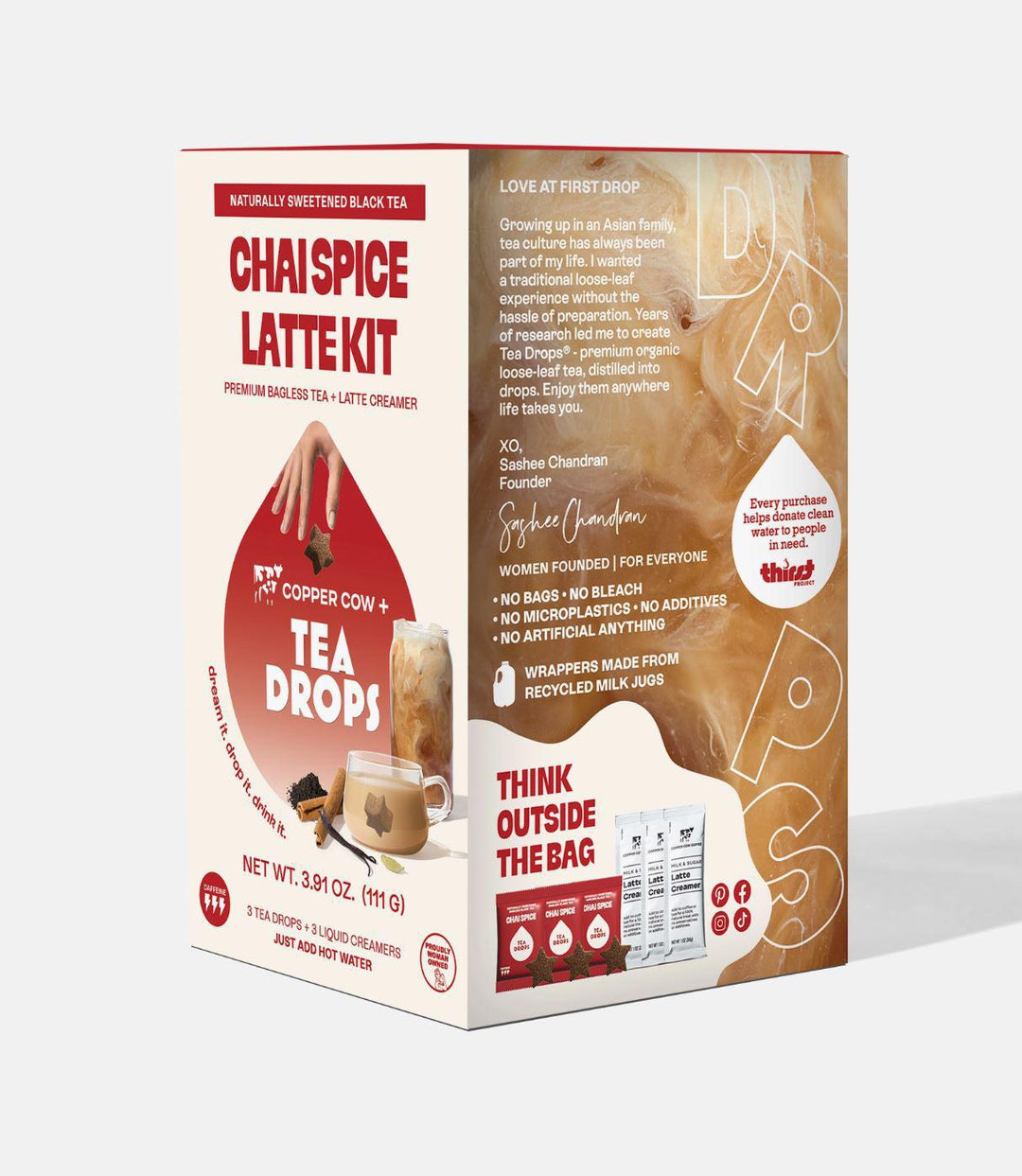 Tea Drops Organic| Chai Latte Kit Tea Drops Organic| Chai Latte Kit