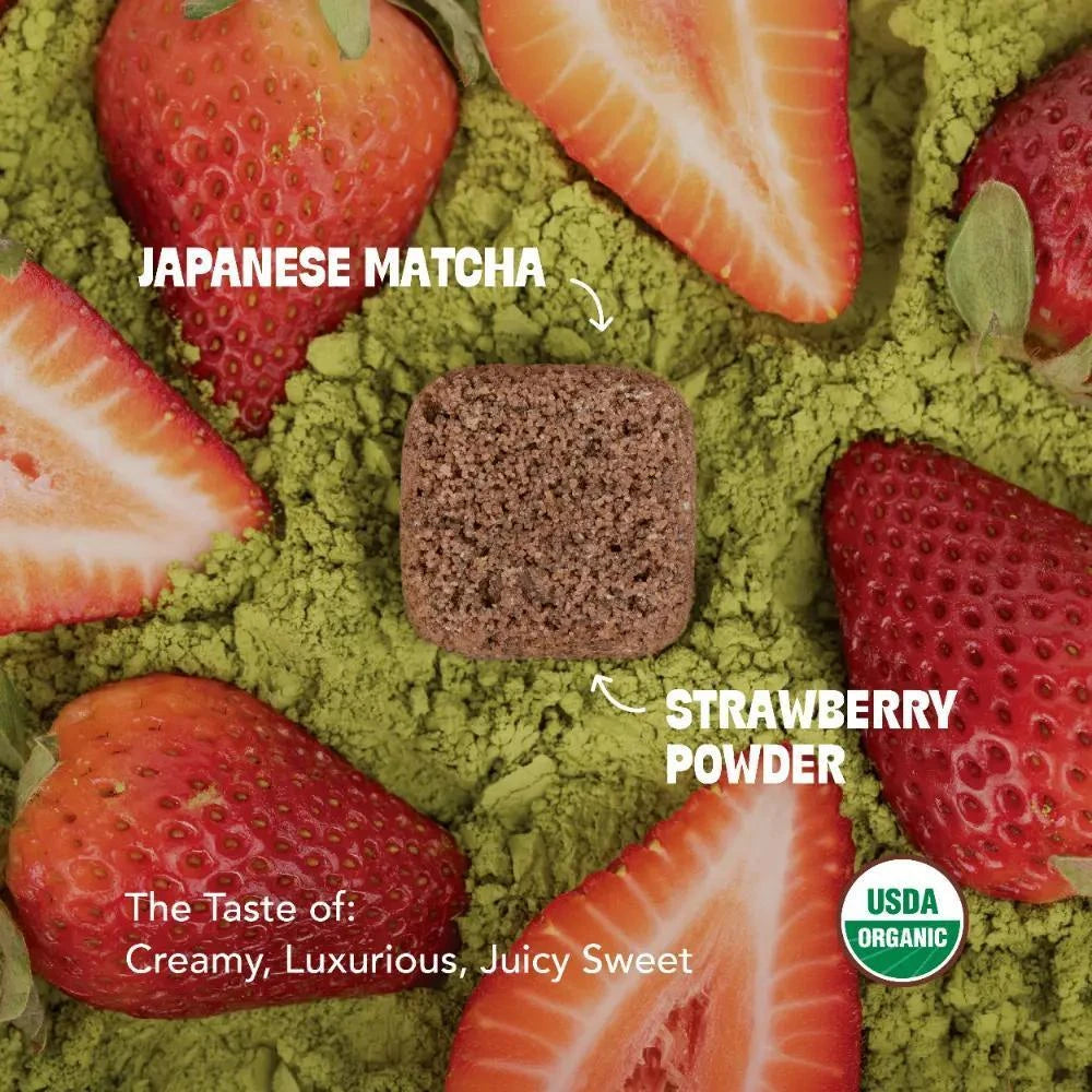 Tea Drops Organic| Strawberry Matcha Latte Tea Drops Organic| Strawberry Matcha Latte