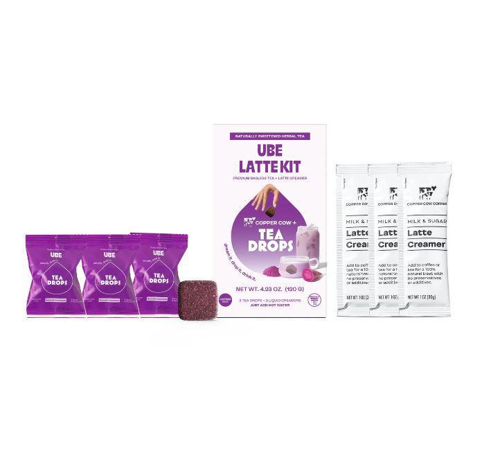 Tea Drops Organic| Ube Latte Kit Tea Drops Organic| Ube Latte Kit