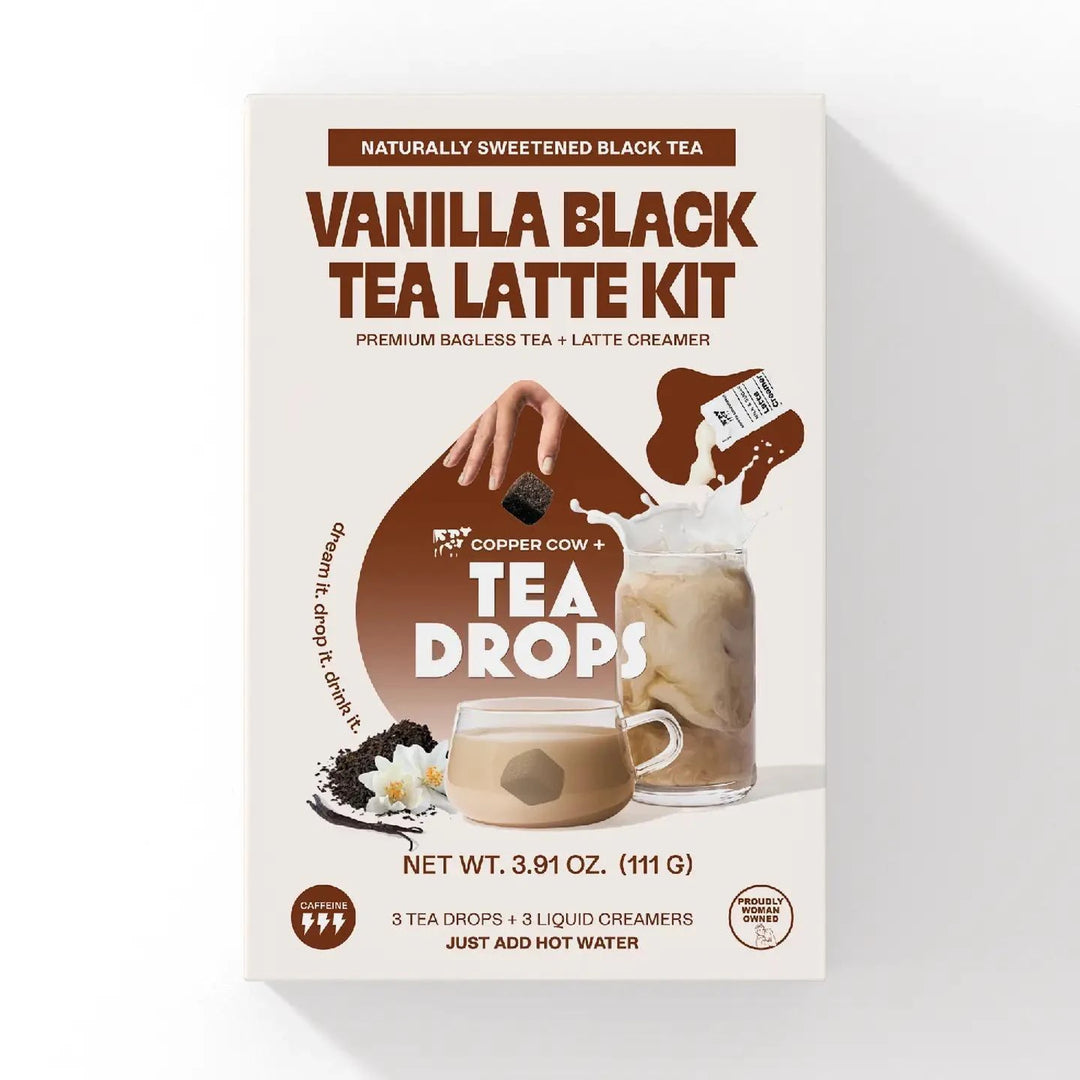 Tea Drops Organic| Vanilla Bean Latte Kit Tea Drops Organic| Vanilla Bean Latte Kit