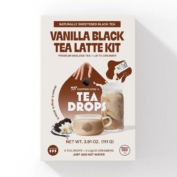 Tea Drops Organic| Vanilla Bean Latte Kit Tea Drops Organic| Vanilla Bean Latte Kit