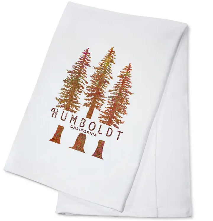 Tea Towel | Humboldt County California Redwood Trees Tea Towel | Humboldt County California Redwood Trees