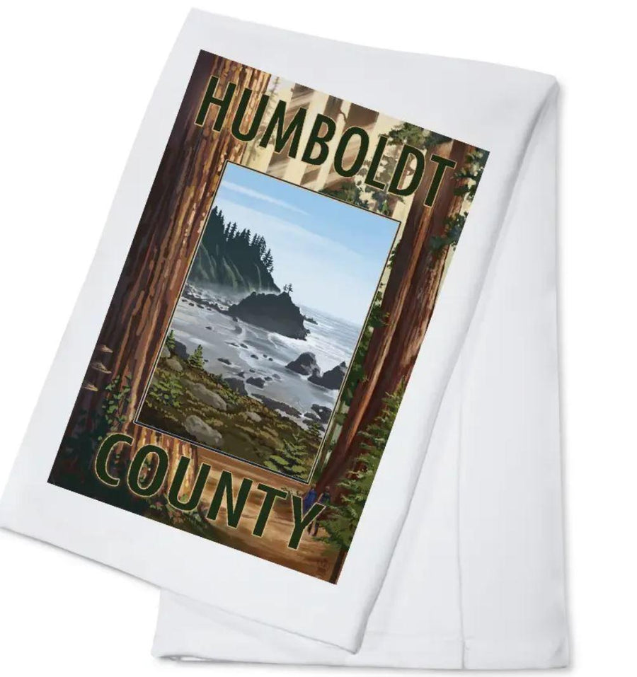 Tea Towel | Humboldt County California Redwoods Tea Towel | Humboldt County California Redwoods