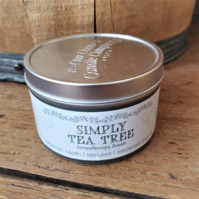 Aromatherapy Soy Candle Tin Tea Tree Aromatherapy Soy Candle Tin