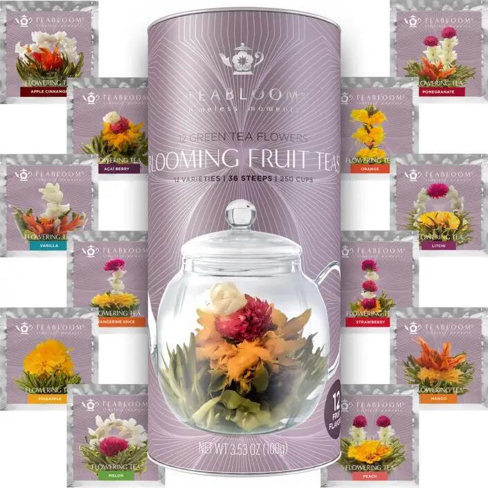 Teabloom Blooming Tea | Fruit Variety Teabloom Blooming Tea | Fruit Variety
