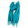 Cashmere Feel  Scarf Teal Cashmere Feel  Scarf