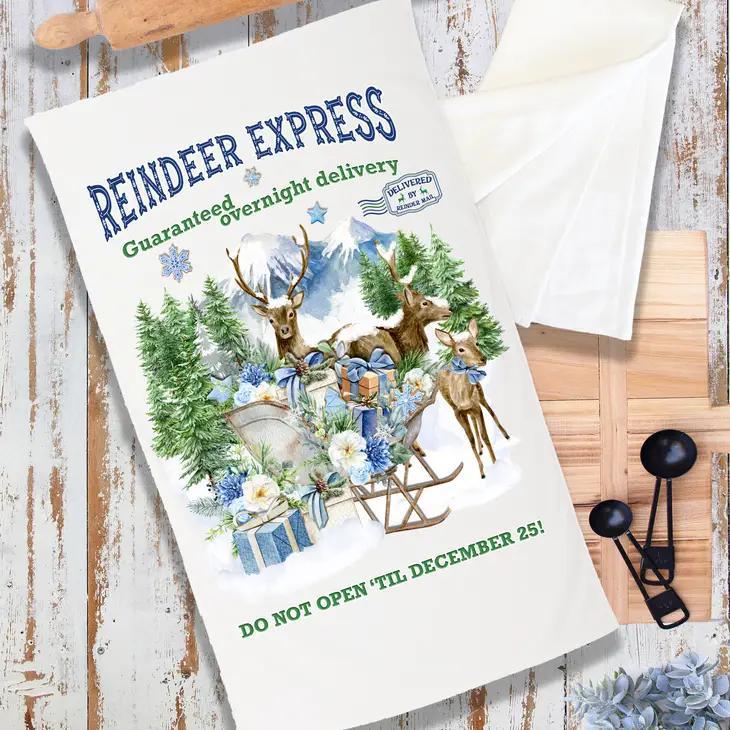 Terry Cloth Towel | Blue Reindeer Express