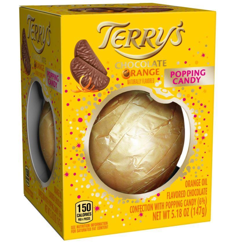 Terry's Milk Chocolate Orange with Popping Candy Terry's Milk Chocolate Orange with Popping Candy