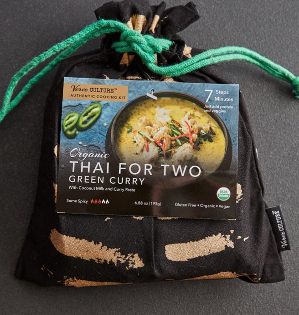 Thai For Two Cooking Kit - Organic Green Curry