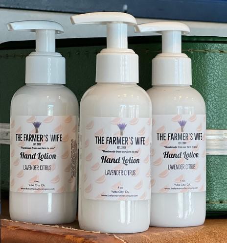 The Farmer's Wife Lavender Citrus Hand Lotion