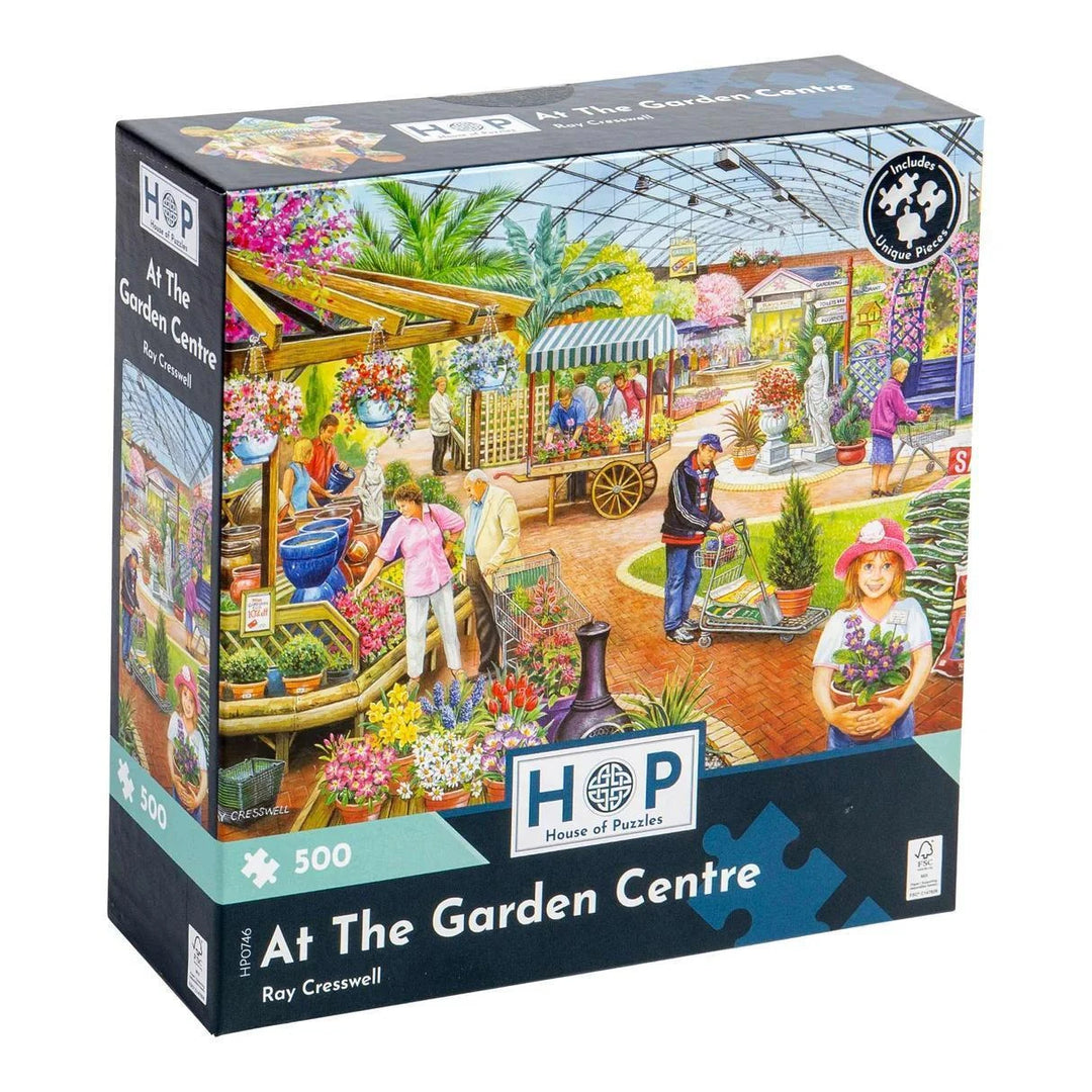 The House of Puzzles At The Garden Centre 500 Puzzle The House of Puzzles At The Garden Centre 500 Puzzle