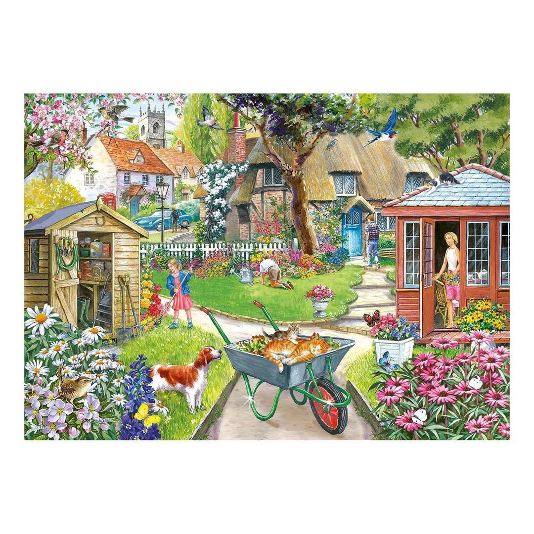 The House of Puzzles Bloomin' Lovely 1000 Piece Puzzle The House of Puzzles Bloomin' Lovely 1000 Piece Puzzle