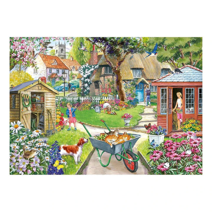 The House of Puzzles Bloomin' Lovely 1000 Piece Puzzle The House of Puzzles Bloomin' Lovely 1000 Piece Puzzle