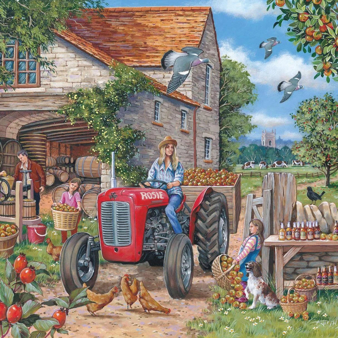 The House of Puzzles Cider & Rosie 150 Piece Mini Jigsaw Puzzle in a Tube The House of Puzzles Cider & Rosie 150 Piece Mini Jigsaw Puzzle in a Tube