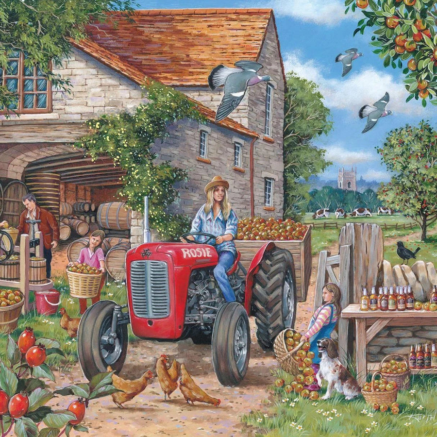 The House of Puzzles Cider & Rosie 150 Piece Mini Jigsaw Puzzle in a Tube The House of Puzzles Cider & Rosie 150 Piece Mini Jigsaw Puzzle in a Tube