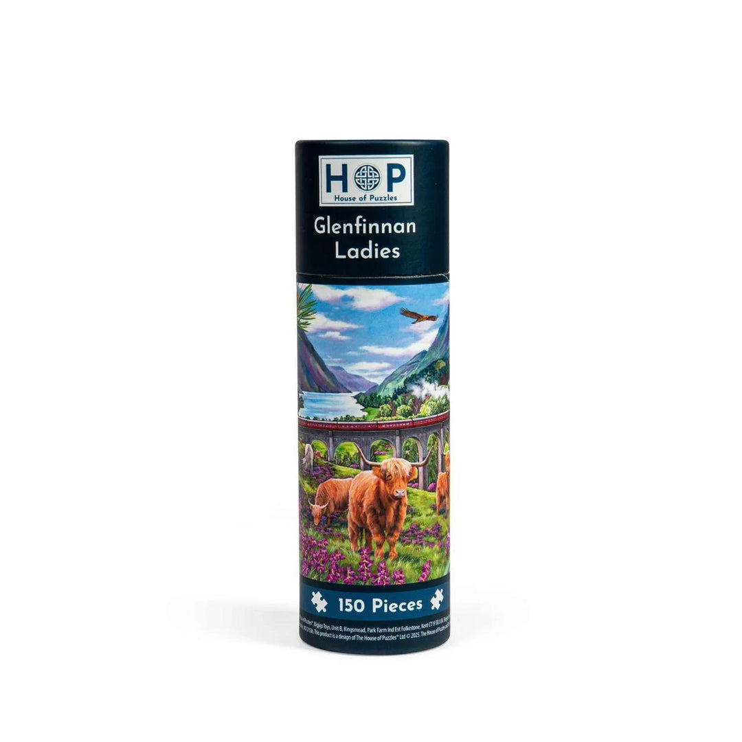 The House of Puzzles Glenfinnan 150 Piece Mini Jigsaw Puzzle in a Tube The House of Puzzles Glenfinnan 150 Piece Mini Jigsaw Puzzle in a Tube