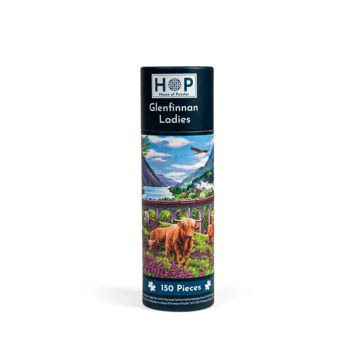 The House of Puzzles Glenfinnan 150 Piece Mini Jigsaw Puzzle in a Tube The House of Puzzles Glenfinnan 150 Piece Mini Jigsaw Puzzle in a Tube