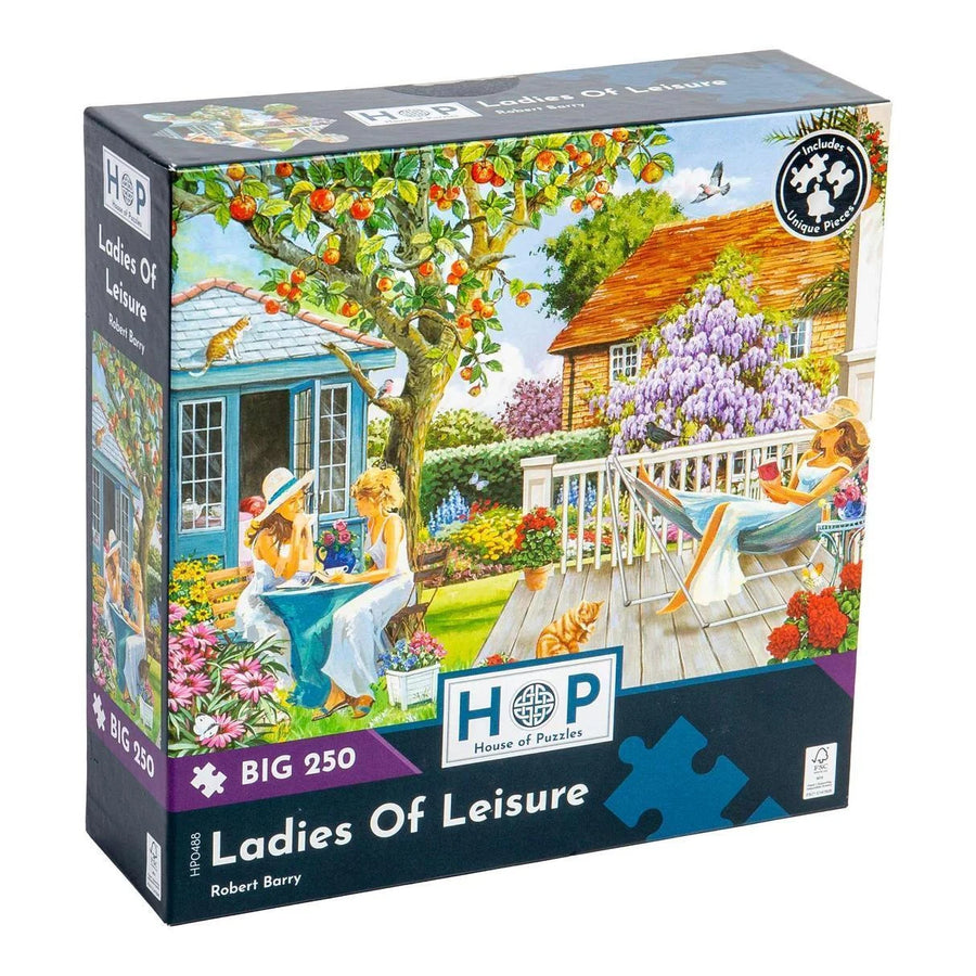 The House of Puzzles Ladies Of Leisure - BIG 250 Piece Jigsaw Puzzle The House of Puzzles Ladies Of Leisure - BIG 250 Piece Jigsaw Puzzle