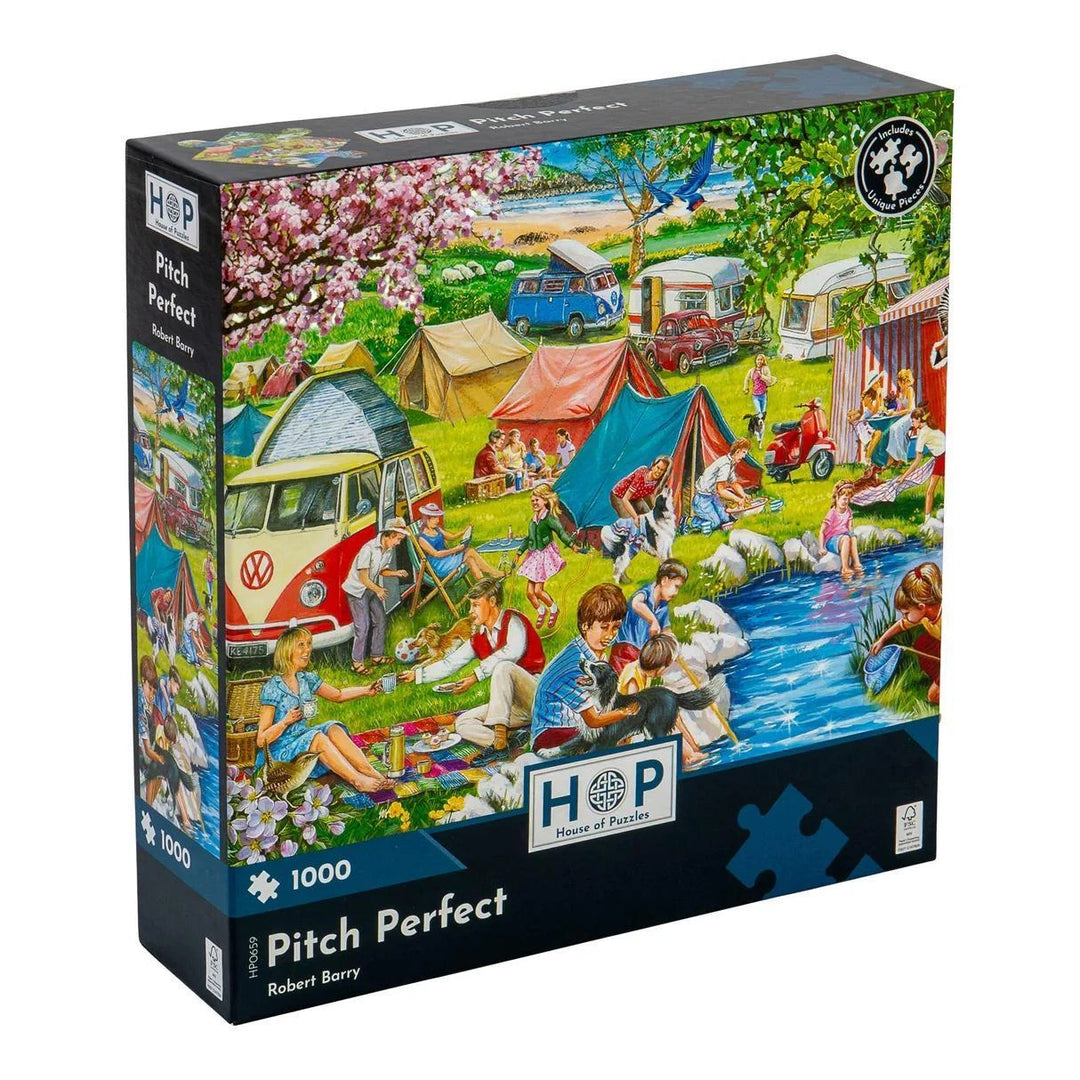 The House of Puzzles Pitch Perfect - 1000 Piece Jigsaw Puzzle The House of Puzzles Pitch Perfect - 1000 Piece Jigsaw Puzzle