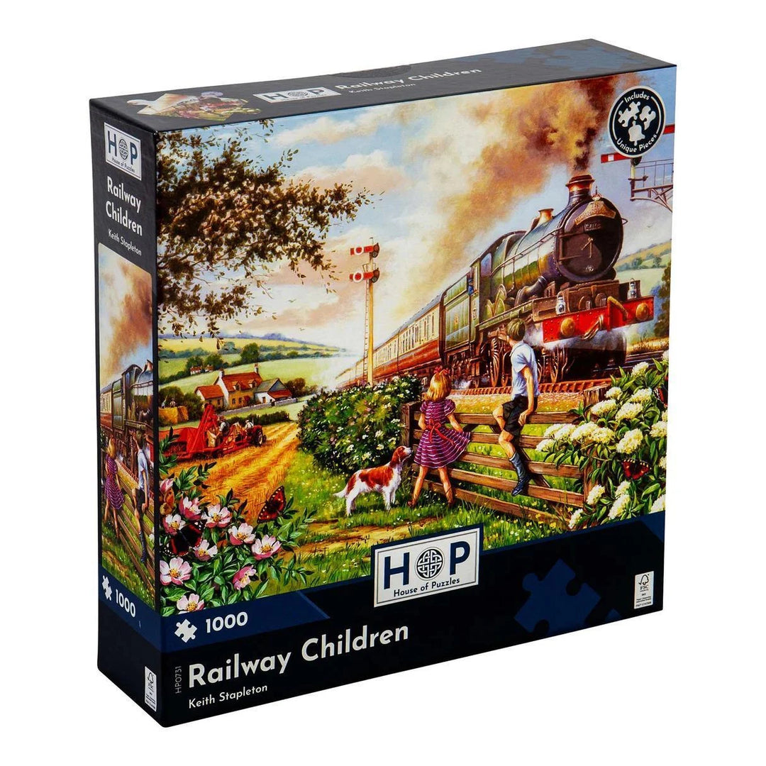 The House of Puzzles Railway Children 1000 Piece Puzzle The House of Puzzles Railway Children 1000 Piece Puzzle