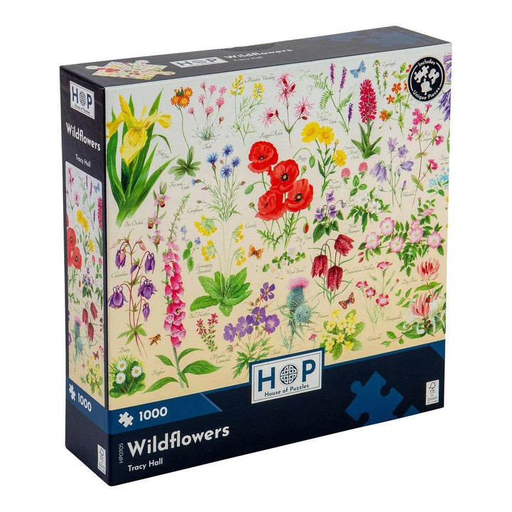 The House of Puzzles Wildflowers 1000 Piece Puzzle The House of Puzzles Wildflowers 1000 Piece Puzzle