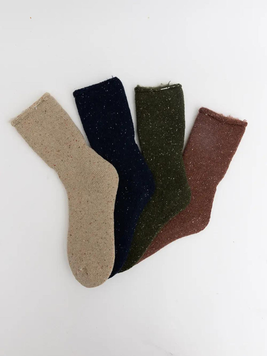 Thick Knit Crew Socks