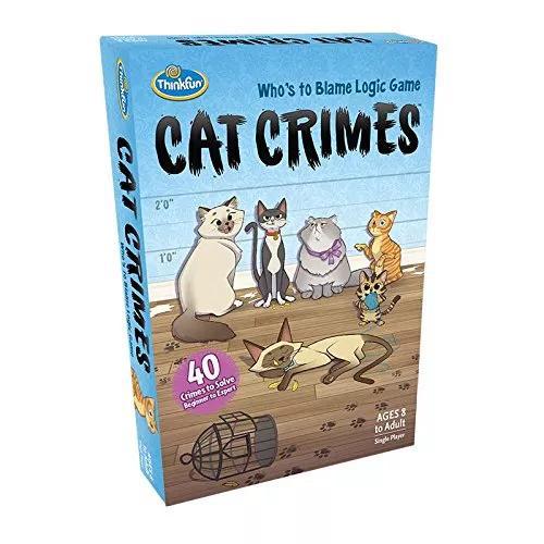 ThinkFun | Cat Crimes Logic Game - Deductive Reasoning Puzzle for Kids & Adults ThinkFun | Cat Crimes Logic Game - Deductive Reasoning Puzzle for Kids & Adults