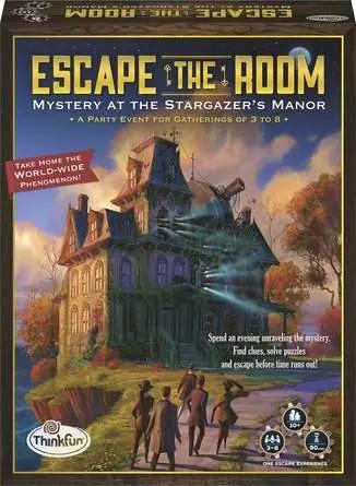 ThinkFun | Escape the Room: Mystery at Stargazer's Manor – Immersive Puzzle Game ThinkFun | Escape the Room: Mystery at Stargazer's Manor – Immersive Puzzle Game