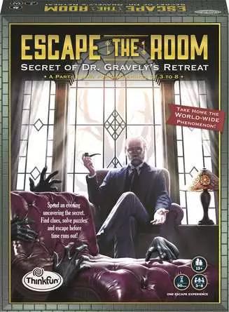ThinkFun | Escape the Room: Secret of Dr. Gravely's Retreat – Immersive Puzzle Game ThinkFun | Escape the Room: Secret of Dr. Gravely's Retreat – Immersive Puzzle Game