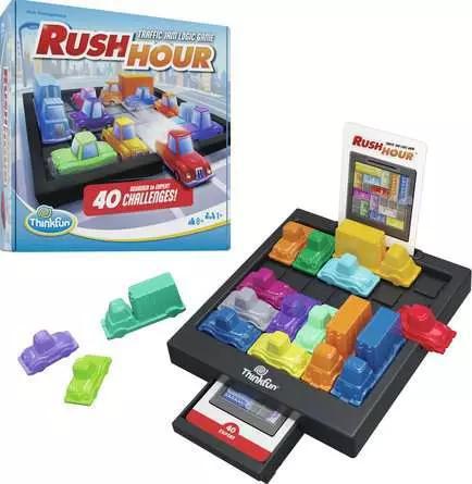 ThinkFun | Rush Hour Traffic Jam Logic Puzzle - Educational Brain Teaser ThinkFun | Rush Hour Traffic Jam Logic Puzzle - Educational Brain Teaser