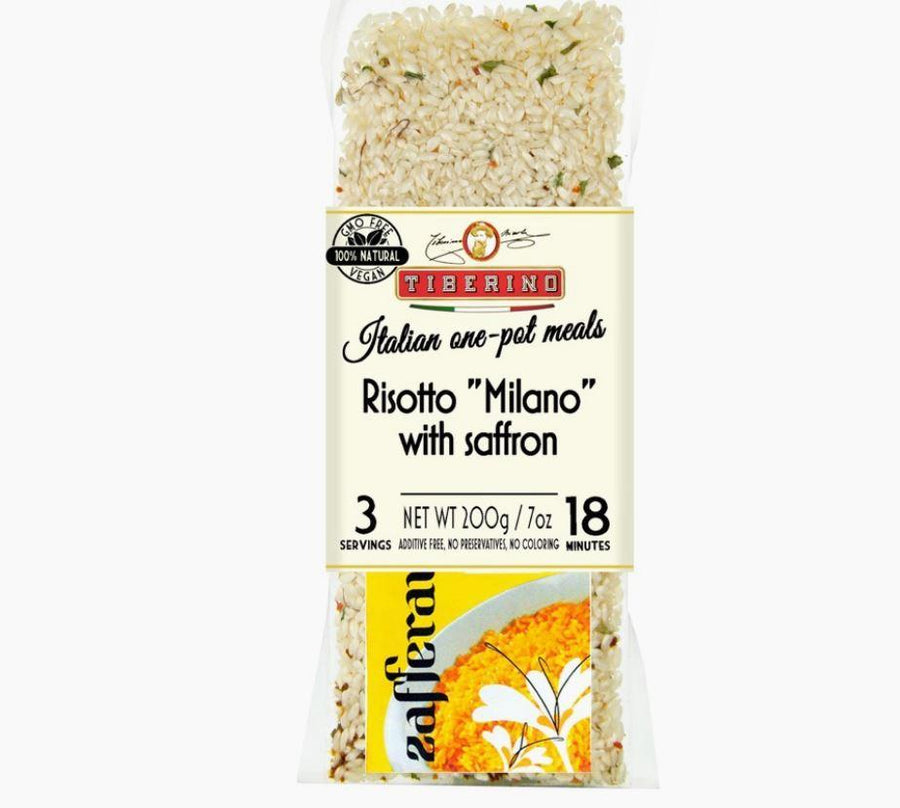Tiberino Italian One Pot Meal | Risotto "Milano" with Saffron Tiberino Italian One Pot Meal | Risotto "Milano" with Saffron