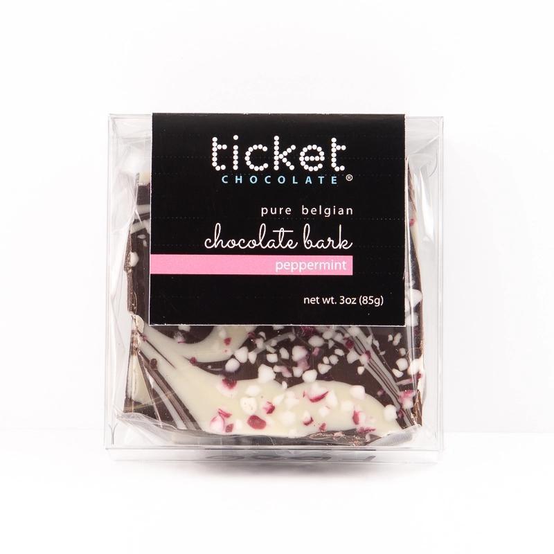 Ticket Chocolate Peppermint Bark Ticket Chocolate Peppermint Bark