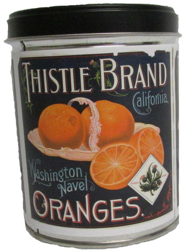 Tin Candle | Orange Creamsicle