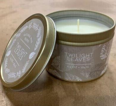 Tin Candle | Twilight Leaves