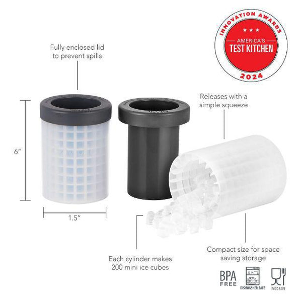 Tovolo Squeeze & Release Mini Ice Mold Set of 2