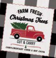 Holiday Kitchen Towels 100% Cotton Tree Farm Holiday Kitchen Towels 100% Cotton