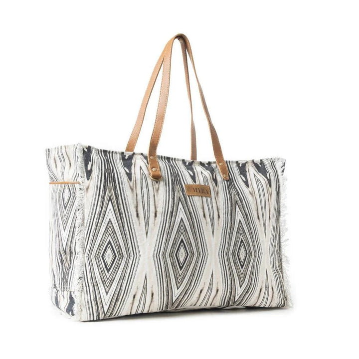 Tribal Spirit Adventure Weekender Bag In Off White Tribal Spirit Adventure Weekender Bag In Off White