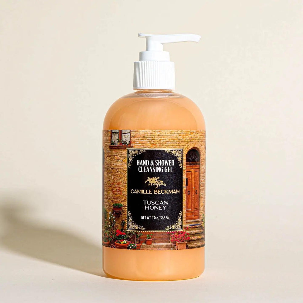 Camille Beckman Hand and Shower Cleansing Gel Tuscan Honey