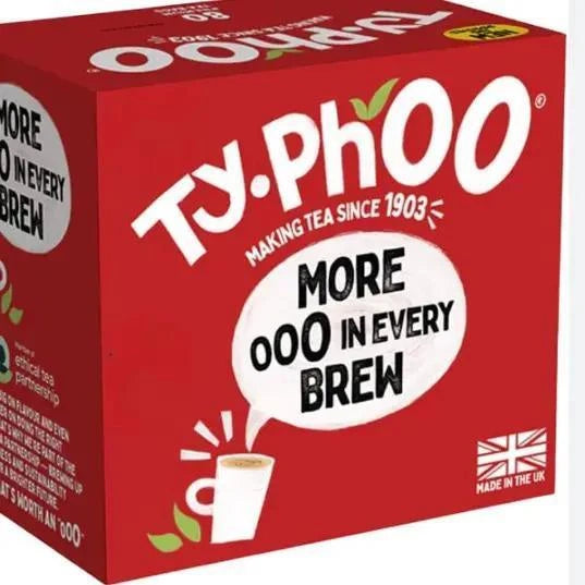 Typhoo Tea Bags 80 Count Typhoo Tea Bags 80 Count