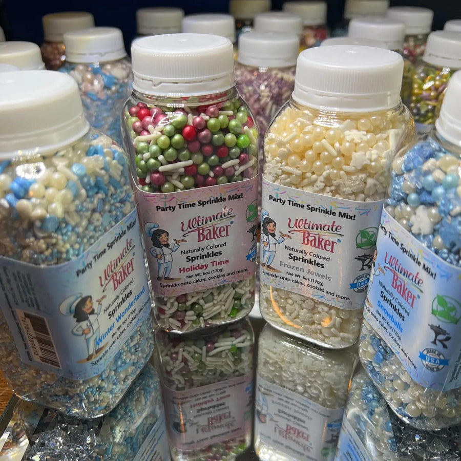 Ultimate Baker Naturally Colored Decorating Sprinkles Ultimate Baker Naturally Colored Decorating Sprinkles