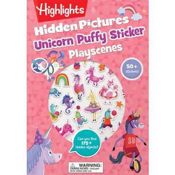 Highlights for Children Unicorn Hidden Pictures Puffy Sticker Playscenes Highlights for Children