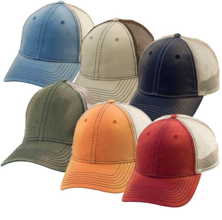 Unstructured Cotton with Mesh Baseball Cap | Spruce