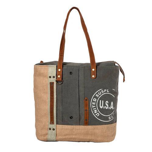 USA Canvas Patch Tote Bag USA Canvas Patch Tote Bag