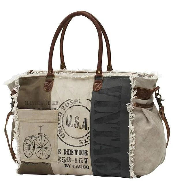 USA Stamped Weekender Bag USA Stamped Weekender Bag