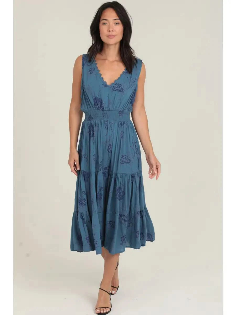 V Neck Lace Trim Dress V Neck Lace Trim Dress