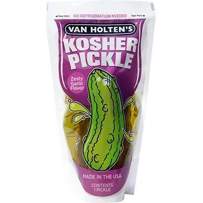 Van Holten's Pickle in A Pouch | Large Kosher Garlic Pickle