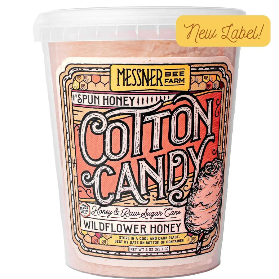 Messner Bee Farm Spun Honey Cotton Candy - Wildflower Honey Variety Messner Bee Farm Spun Honey Cotton Candy - Wildflower Honey