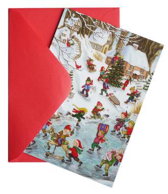 Vermont Christmas Company Traditional Greeting Card Advent Calendar Vermont Christmas Company Traditional Greeting Card Advent Calendar