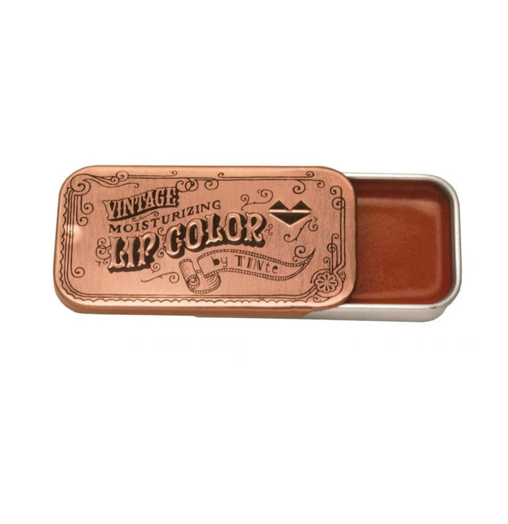 Vintage Slider Tin Moisturizing Flavored Lip Color | Peaches & Cream Vintage Slider Tin Moisturizing Flavored Lip Color | Peaches & Cream